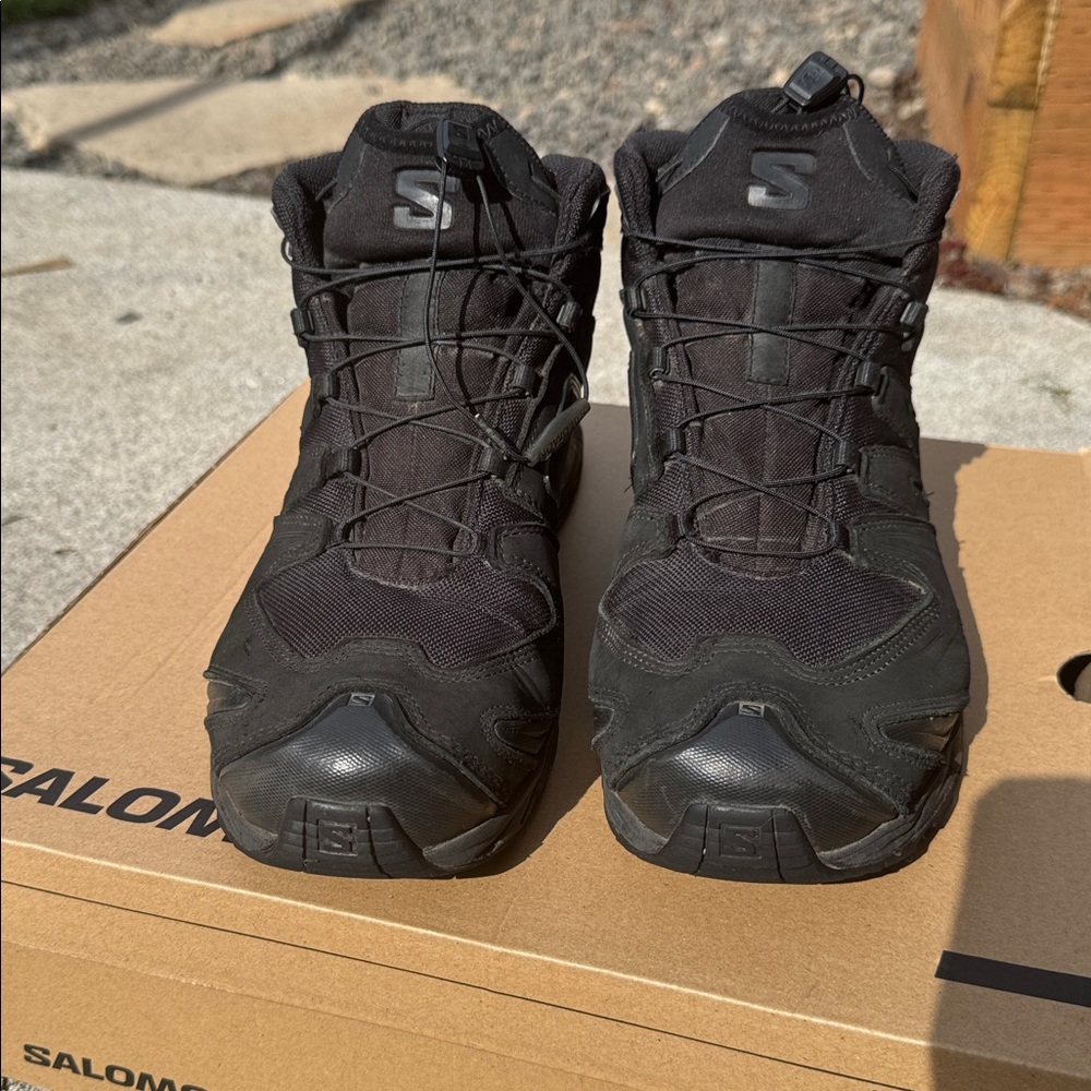 Salomon Black Men's Mid- XA Forces Wide Size 11 Men’s - Picture 2 of 7